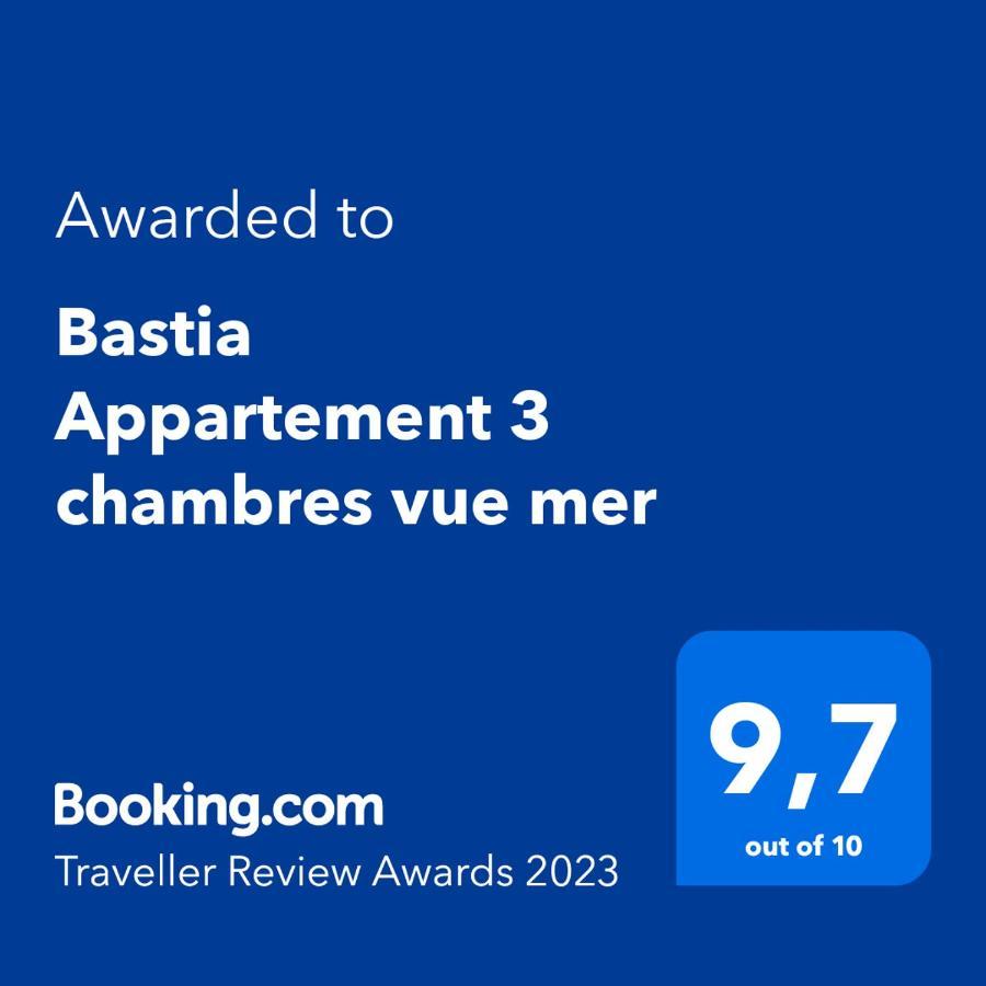 Bastia Appartement 3 Chambres Vue Mer Buitenkant foto